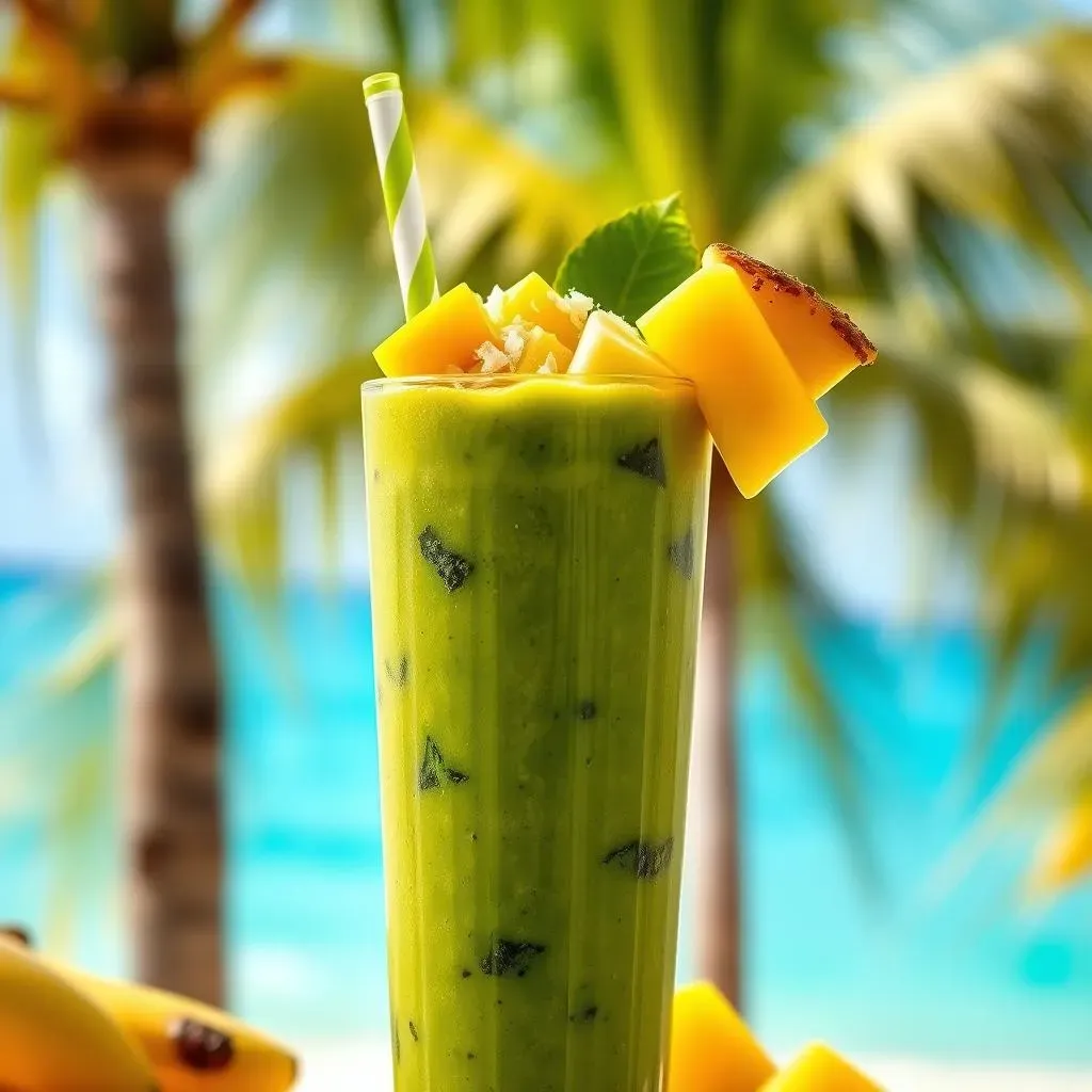 Making Your Own Tropical Smoothie Detox Island Green